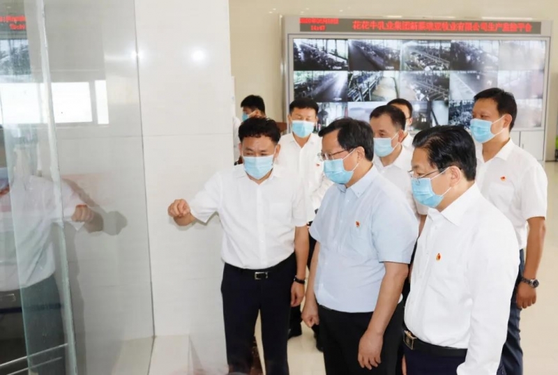 快訊 | 河南省委常委、省紀委書記、省監委主任任正曉蒞臨花花牛乳業集團新蔡瑞亞牧場調研